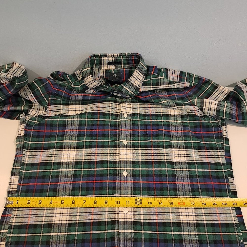 J. Crew Slim Fit Oxford men's large long sleeve button down shirt style C4283 - Picture 9 of 12